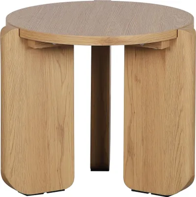 Immagine prodotto di Selsey Preffines S - Tavolino, Ø 50 cm, aspetto rovere