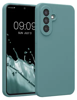 Produktbild von kwmobile Hülle kompatibel mit Samsung Galaxy A56 5G - Hülle Silikon gummiert - Handyhülle - Handy Case in Arctic Night