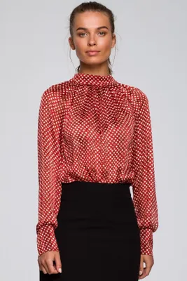 Productafbeelding van Stylove dameshemd Fenifach S235, rood, maat L
