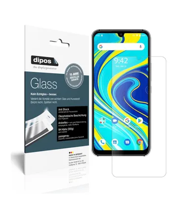 Zdjęcie produktu dla 2x folia ochronna do Umidigi A7 Pro matowa - folia antywstrząsowa 9H dipos Glass szkło plastikowe