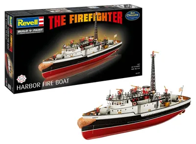 Productafbeelding van Revell Brandweerman Havenbrandboot Modelbouwset