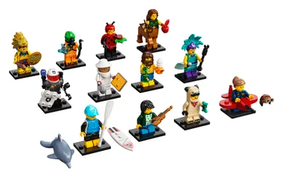 Zdjęcie produktu dla LEGO Minifigures Seria 21, Zestaw do budowania, 5 lat(a), Plastik, 8 szt., 11 g