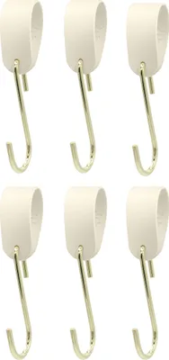 Immagine prodotto di Natural Goods Berlin gancio per cappotto GARD loop, cinturino in pelle vegana PU, loop in pelle, cinturino in pelle, beige, con gancio GARD FLAT in oro, 6 pezzi