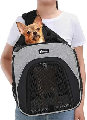 Produktbild von Famanu Katzenreisetasche für Haustiere bis 5 kg - Stabile Hundetragetasche mit atmungsaktivem Mesh