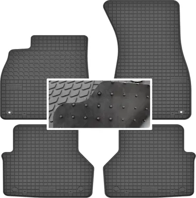 Image de Tapis de sol auto Tapis en caoutchouc Jeu de tapis de sol en caoutchouc pour Audi A7 C8