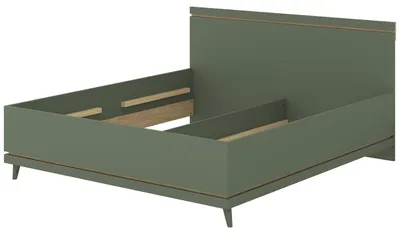 Obrázok produktu pre Posteľ 180x200 CANDIS 32 zelená / dub olejovaný