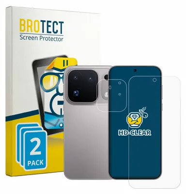 Produktbild von 2x Für Oppo Find X10 Pro Max (Display+Kamera) Schutzfolie BROTECT Displayschutz Display Schutz Folie Klar Transparent