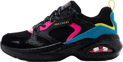 Produktbild von Damen Sneaker Sportschuhe SKECHERS M-UNO TOKIGLOW leicht schwarz 38 EU