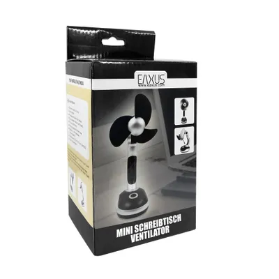 Produktbild von Eaxus - Mini Schreibtisch Ventilator