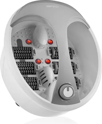 Produktbild von Gymtek® Fußbad, Fußsprudelbad, Fussbadewanne, Fußmassagegerät, Automatische Radmassage - Elektrisch, Infrarot - 3 Massagemodi - Fußmassage