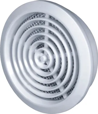 Immagine prodotto di Griglia di ventilazione bianca per un'apertura di 80 mm