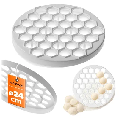 Produktbild von Teigtaschenform, Leichtes Design, Vielseitige Verwendung, WEISS