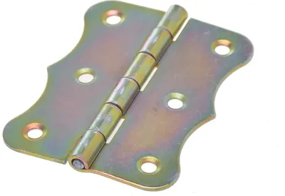 Obrázek produktu pro Aqbau® 10 x panty 80mm poloviční šířky nábytkové panty panty na bedny pozinkované RETRO