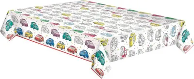 Obrázok produktu pre Vozík Cartoon Papierový obrus 120x180 cm