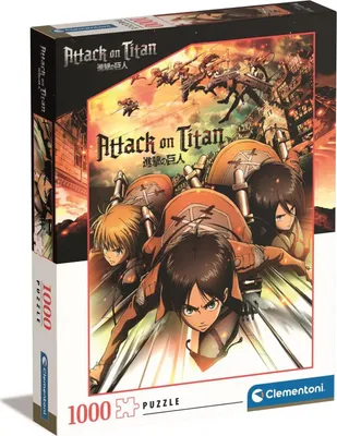 Image de CLEMENTONI Puzzle Attack on Titan 1000 pièces
