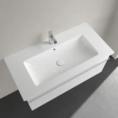 Produktbild von Villeroy & Boch Venticello Schrankwaschtisch 100 x 50 cm, mit 1 Hahnloch, mit Überlauf