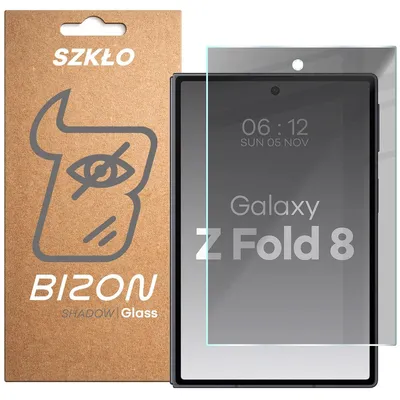Produktbild von Gehärtetes Glas mit Privatschutzfilter für Galaxy Z Fold8, Bizon Glass Clear Shadow,