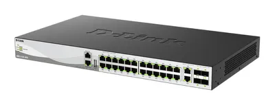 Produktbild von D-Link Switch DMS-3130-30TS/E, Layer 3 Multi-Gigabit Stack