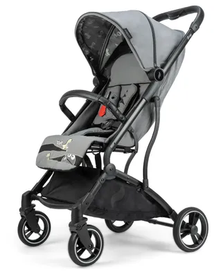 Produktbild von Osann Boogy Monster, Betthimmel, Traditioneller Kinderwagen, Unisex, Feste Räder, Faltbar, Schwarz, Grau