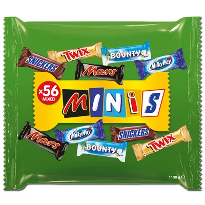 Zdjęcie produktu dla Mars Mixed Minis baton czekoladowy różne smaki 1130g