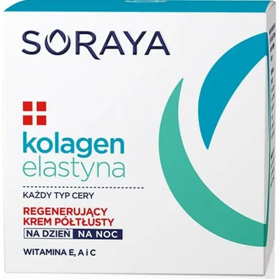 Produktbild von SORAYA Collagen & Elastin regenerierende halbfette Tages- und Nachtcreme 50ml