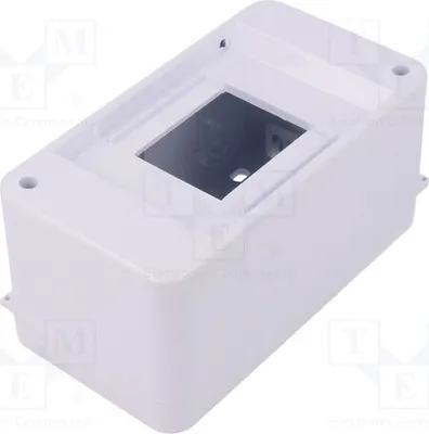 Produktbild von 1x Gehäuse: für Modulapparatur Anz.Mod: 3 weiss IP30   C.2015 Gehäuse für Geräte i