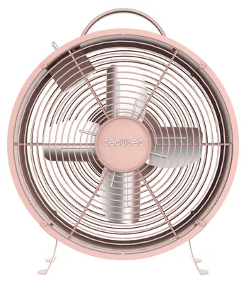 Obrázok produktu pre Cecotec 08210, Domáci lopatkový ventilátor, Ružová, Tabuľka, 20 cm, AC, 25 W