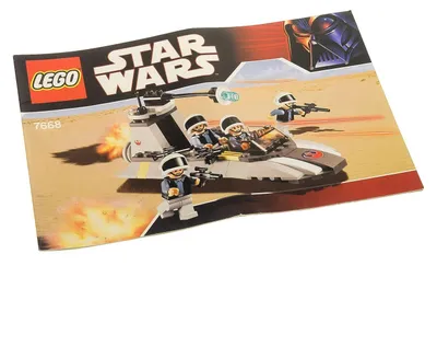 Produktbild von 1x Lego Bauanleitung für Star Wars Other Rebel Scout Speeder 7668