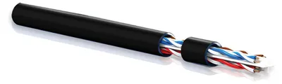 Produktbild von Inca ICAT6-500S, 500 m, Cat6, U/UTP (UTP), Schwarz
