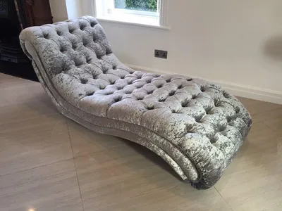 Image de Chesterfield : Canapé convertible, chaise longue, fauteuil club, relax, gris