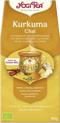 Produktbild von Yogi Tea Kurkuma Chai  -  - 90g x 8  - 8er Pack VPE