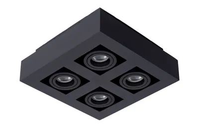 Produktbild von Lucide Leuchte 09119/21/30, dimmbar, dreh- und kippbar, inkl. LED-Spots, 25x25x8 cm