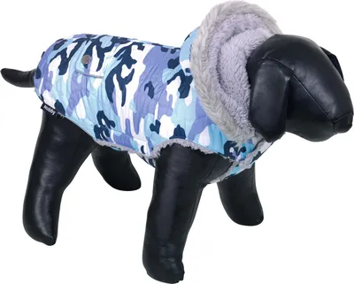 Produktbild von Nobby Hundemantel Polar blau comouflage, Größe: 40 cm