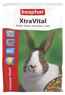 Productafbeelding van Beaphar XtraVital konijnenvoer, 2,5 kg