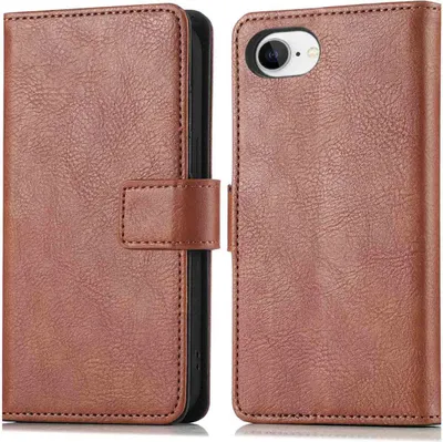 Image de imoshion Luxe Bookcase pour Apple iPhone 17e / 16e - Marron