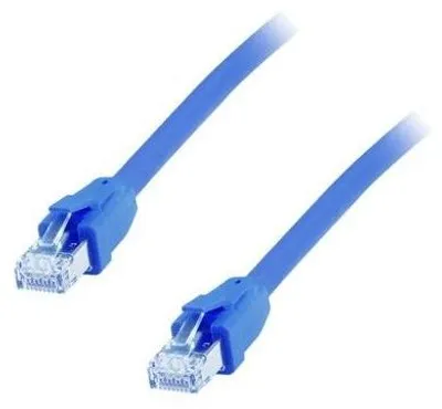 Immagine prodotto di Equip Cavo patch Cat8.1 S/FTP 2xRJ45 3,00m blau LSZH Polybeutel