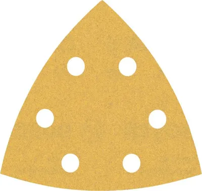 Produktbild von EXPERT C470 Deltaschleifblatt, 93mm, K180, 6 Löcher, 5-tlg.