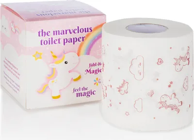 Produktbild von Einhorn Klopapier mit Popcorn Duft