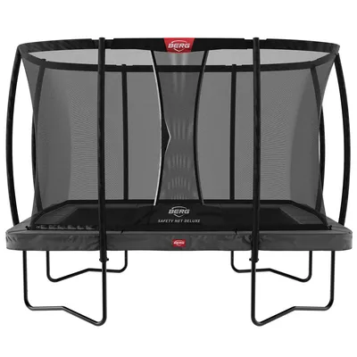 Produktbild von Berg Ultim Champion Trampolin Regular 330 cm, Sicherheitsnetz Deluxe Grau