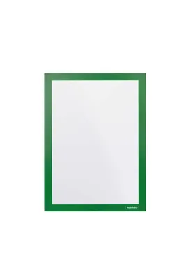 Obrázok produktu pre magnetoplan 1131905 2 magnetoplan magnetický rámček samolepiaci Magnetofix zelený A4