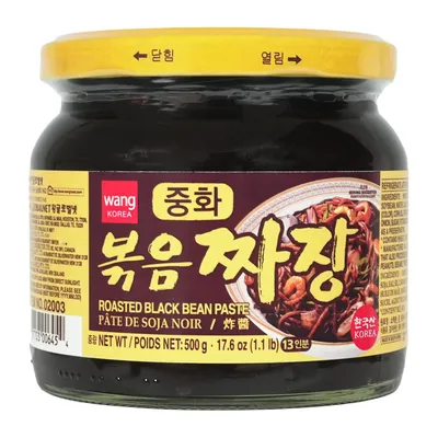 Immagine prodotto di Pasta di soia nera Wang arrostita Jjajang 500g