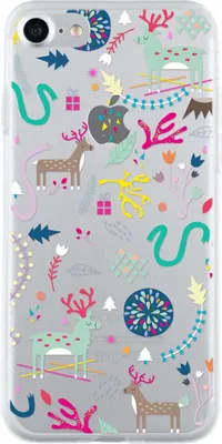 Produktbild von Bigben Connected COVLAPONIAIP7, Cover, Apple, iPhone 7/8, 11,9 cm (4.7"), Mehrfarbig, Transparent