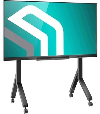 Zdjęcie produktu dla Mobilny stojak TV 70 110 cali wózek na kółkach max 125 kg vesa prezentacje