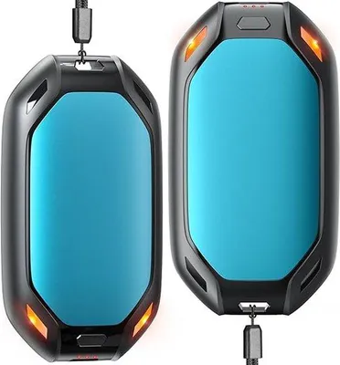 Productafbeelding van Oplaadbare handwarmers, 2-in-1, magnetisch, elektrisch, herbruikbaar
