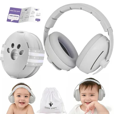 Produktbild von Gehörschutz bis 4 Jahre, verstellbar, Lärmschutz-Kopfhörer für Babys