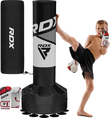 Produktbild von Standboxsack Freistehender Boxsack für Kinder von RDX, Kickboxen 4FT Kinder Boxsack
