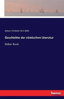 Produktbild von Geschichte der römischen Literatur