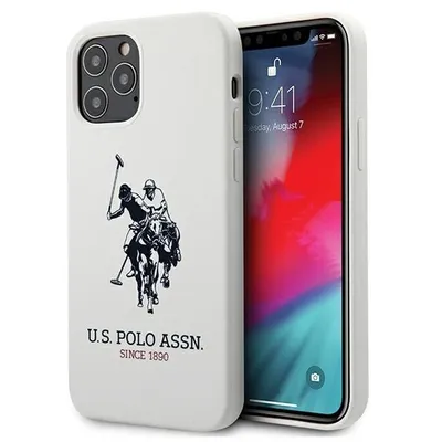 Immagine prodotto di Us Polo Ushcp12Lslhrwh Iphone 12 Pro Max6,7 Biały/Collezione in silicone bianco