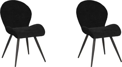 Produktbild von LABEL51 - Esszimmerstuhl Sky - 51x64x87cm - Schwarz
