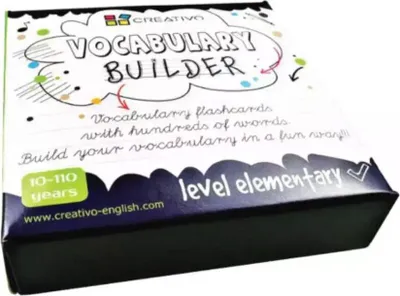 Produktbild von Creativo Vocabulary Builder Level Elementary: 225 słówek do nauki angielskiego